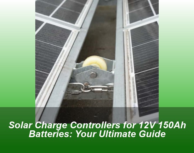 Solar Charge Controllers for 12V 150Ah Batteries: Your Ultimate Guide